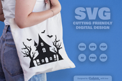 Haunted House Halloween SVG Product Image 4
