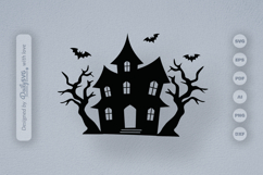 Haunted House Halloween SVG Product Image 3