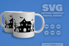 Haunted House Halloween SVG Product Image 1