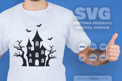Haunted House Halloween SVG Product Image 2