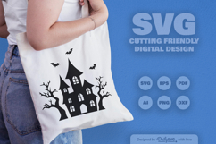 Haunted House Halloween SVG Product Image 3