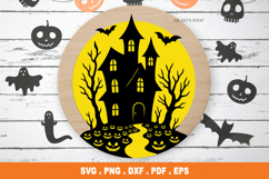 Haunted House SVG, Halloween SVG Product Image 1