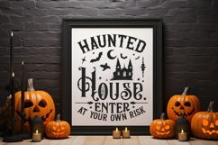 Haunted House SVG Quote Product Image 1