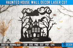 Haunted Houses Wall Decor Laser Cut Bundle, Halloween Signs Product Image 10
