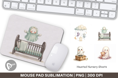 Mouse Pad Haunted Nursery Ghosts Product Image 1