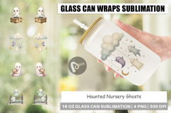 Glass Can Haunted Nursery Ghosts Product Image 1