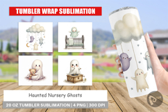 Tumbler Haunted Nursery Ghosts Product Image 1