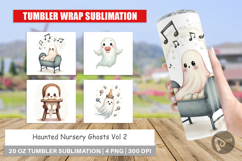 Tumbler Haunted Nursery Ghosts Product Image 1