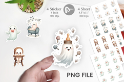 Haunted Nursery Ghosts Sticker Product Image 1