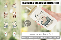 Glass Can Haunted Nursery Ghosts Product Image 1