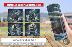 Tumbler Sublimation Wra Pirate Shipp Product Image 1