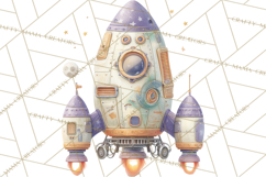 Halloween Space Explorers PNG, Creepy Astronauts &amp; Aliens Product Image 2