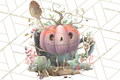 Halloween Space Explorers PNG, Creepy Astronauts &amp; Aliens Product Image 3