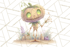 Halloween Space Explorers PNG, Creepy Astronauts &amp; Aliens Product Image 5