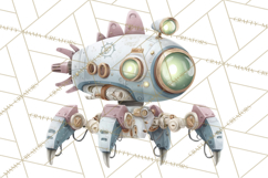 Halloween Space Explorers PNG, Creepy Astronauts &amp; Aliens Product Image 2