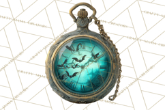 Steampunk Haunted Mansion Halloween PNG Clipart Product Image 5