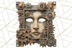 Steampunk Haunted Mansion Halloween PNG Clipart Product Image 2