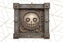 Steampunk Haunted Mansion Halloween PNG Clipart Product Image 3