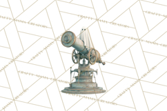Steampunk Haunted Mansion Halloween PNG Clipart Product Image 3