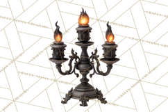 Steampunk Haunted Mansion Halloween PNG Clipart Product Image 2