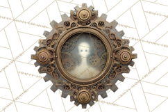 Steampunk Haunted Mansion Halloween PNG Clipart Product Image 3