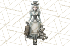 Steampunk Haunted Mansion Halloween PNG Clipart Product Image 4
