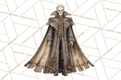 Steampunk Haunted Mansion Halloween PNG Clipart Product Image 5
