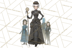 Steampunk Haunted Mansion Halloween PNG Clipart Product Image 5