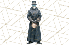 Steampunk Haunted Mansion Halloween PNG Clipart Product Image 5