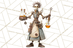 Steampunk Haunted Mansion Halloween PNG Clipart Product Image 2