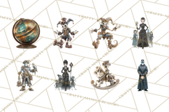 Steampunk Haunted Mansion Halloween PNG Clipart Product Image 6