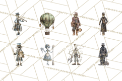 Steampunk Haunted Mansion Halloween PNG Clipart Product Image 8
