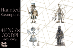 Steampunk Haunted Mansion Halloween PNG Clipart Product Image 1