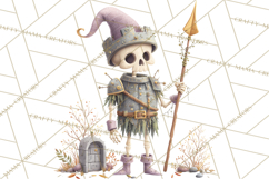 Haunted Storybook Characters Clipart PNG Product Image 3