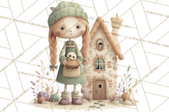 Haunted Storybook Characters Clipart PNG Product Image 4