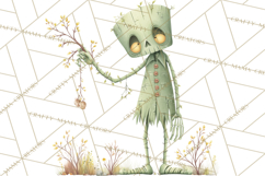 Haunted Storybook Characters Clipart PNG Product Image 2