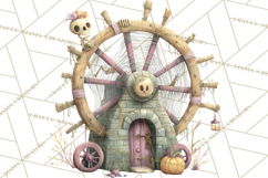 Haunted Storybook Characters Clipart PNG Product Image 4