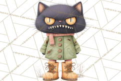 Haunted Storybook Characters Clipart PNG Product Image 2