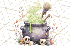 Haunted Storybook Characters Clipart PNG Product Image 5