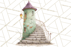 Haunted Storybook Characters Clipart PNG Product Image 3