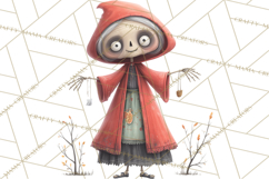 Haunted Storybook Characters Clipart PNG Product Image 4