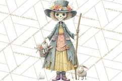 Haunted Storybook Characters Clipart PNG Product Image 3