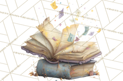 Haunted Storybook Characters Clipart PNG Product Image 5