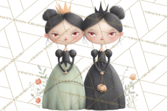 Haunted Storybook Characters Clipart PNG Product Image 3