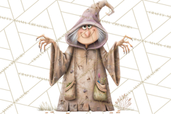 Haunted Storybook Characters Clipart PNG Product Image 3