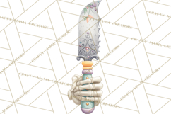 Dark Tea Party Clipart PNG, Halloween Clip Art Product Image 3