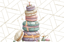 Dark Tea Party Clipart PNG, Halloween Clip Art Product Image 4
