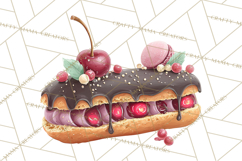 Dark Tea Party Clipart PNG, Halloween Clip Art Product Image 4
