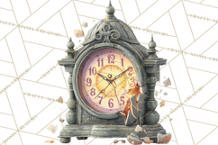 Dark Tea Party Clipart PNG, Halloween Clip Art Product Image 5