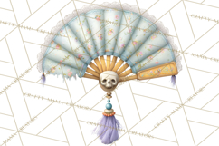 Dark Tea Party Clipart PNG, Halloween Clip Art Product Image 5